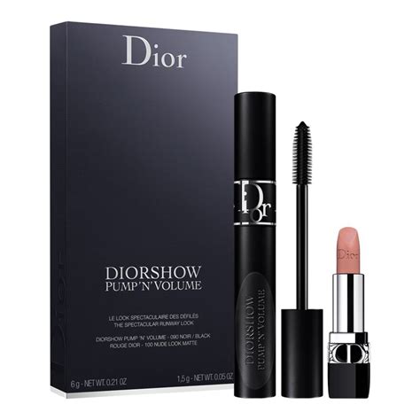 dior pump n volume mascara blue|diorshow pump n volume set.